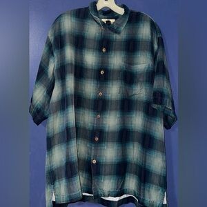 Tommy Bahama 100% Silk Casual Shirt XXL